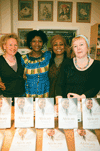 African Angel Lesung Harriet Gloria Speirer Buchladen Team