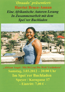 Onuado Harriet Bruce-Annan Flyer front